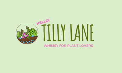 Tilly Lane Logo Graphic with Terrarium